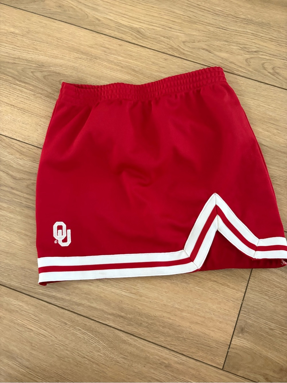 University of Oklahoma Red Cheer Skirt